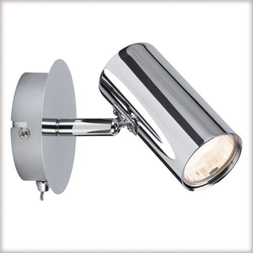 Bild Paulmann Zylo Spotlights f�r Wand und Decke in Chrom, 230V, 1x GU10 (incl.)