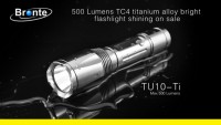 Brontelight TU10-Ti XM-L T6 Titan LED Taschenlampe max. 500 Lumen