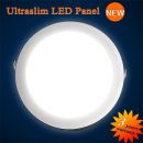 LED Panel Rund 121mm 9W 340 Lumen Wei� und...